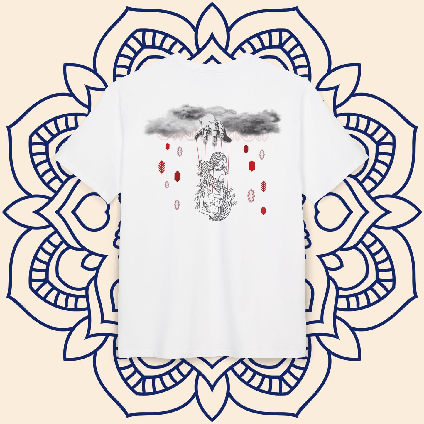 أيلا - Unisex Heavy Oversize Tee