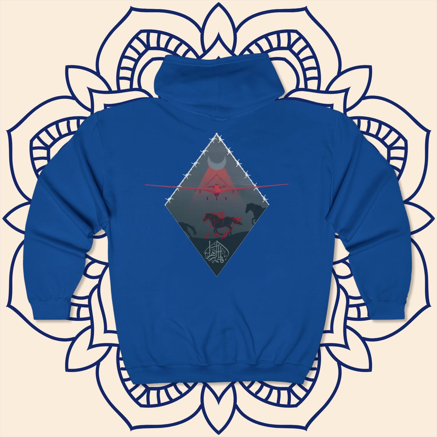 أيلا - Unisex Heavy Blend™ Full Zip Hooded Sweatshirt